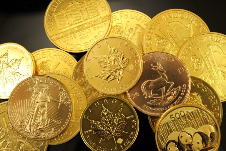 Photo Gold coins