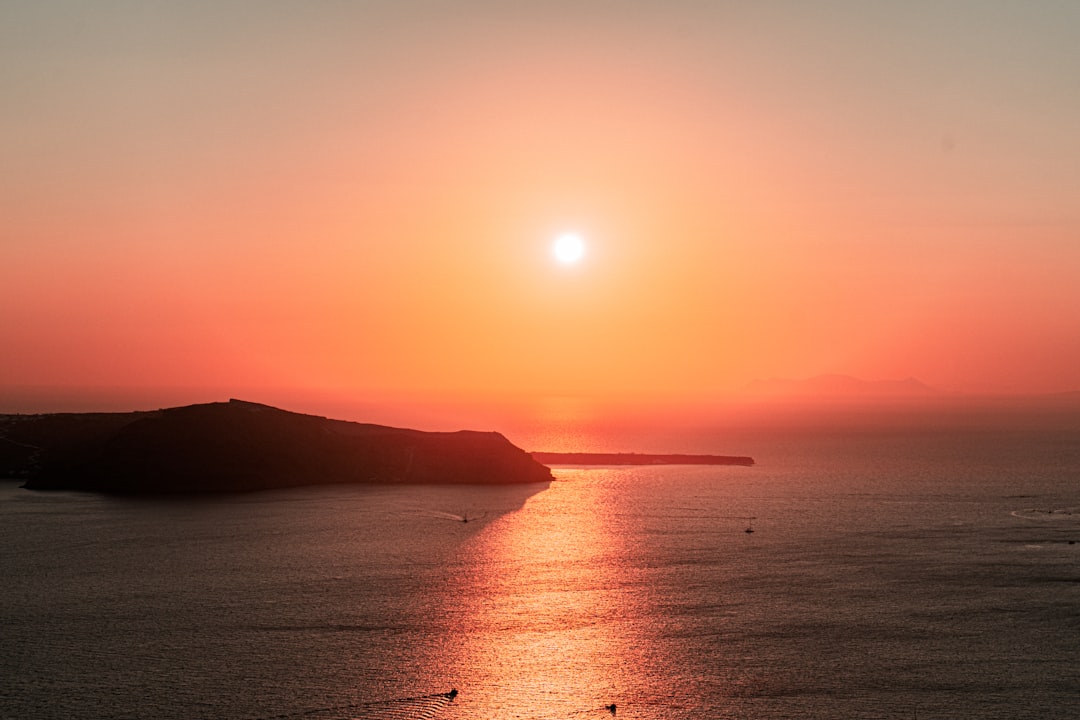 Photo Santorini sunset