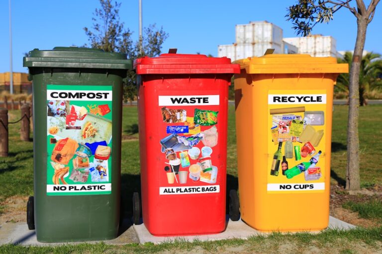 Photo Recycling bins
