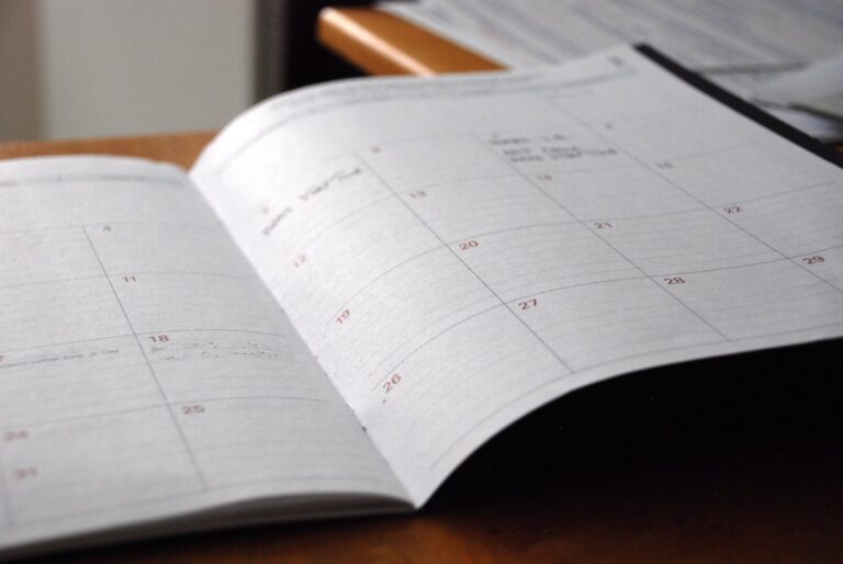 Photo Desk calendar