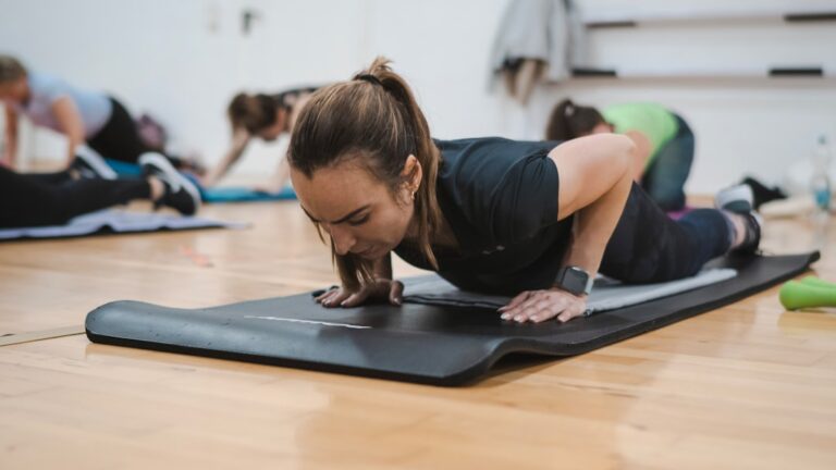 Photo Plank exercise