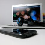 Photo laptop for studies
