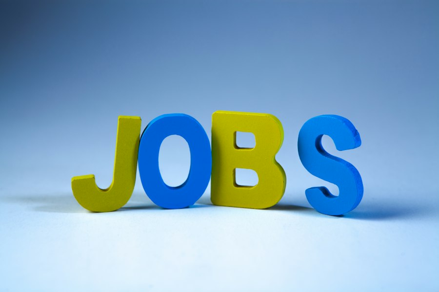 Photo accepting a job offer