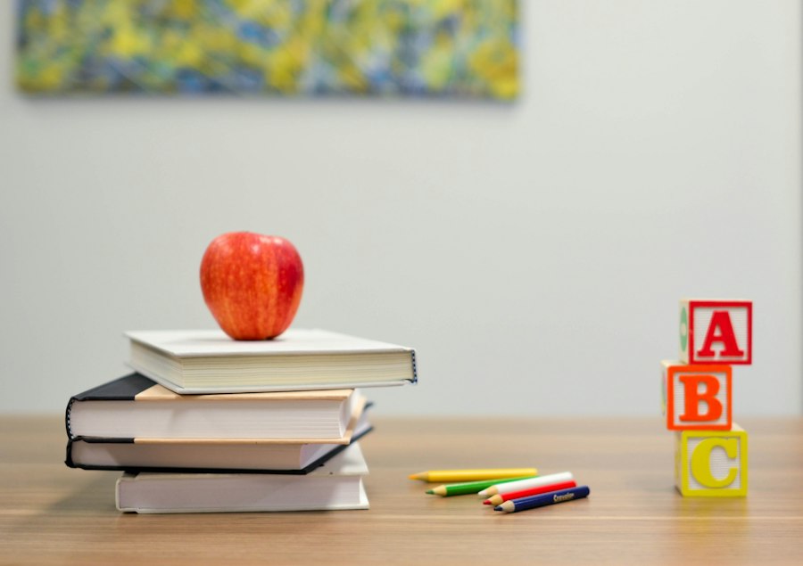 Photo education concept learning school books